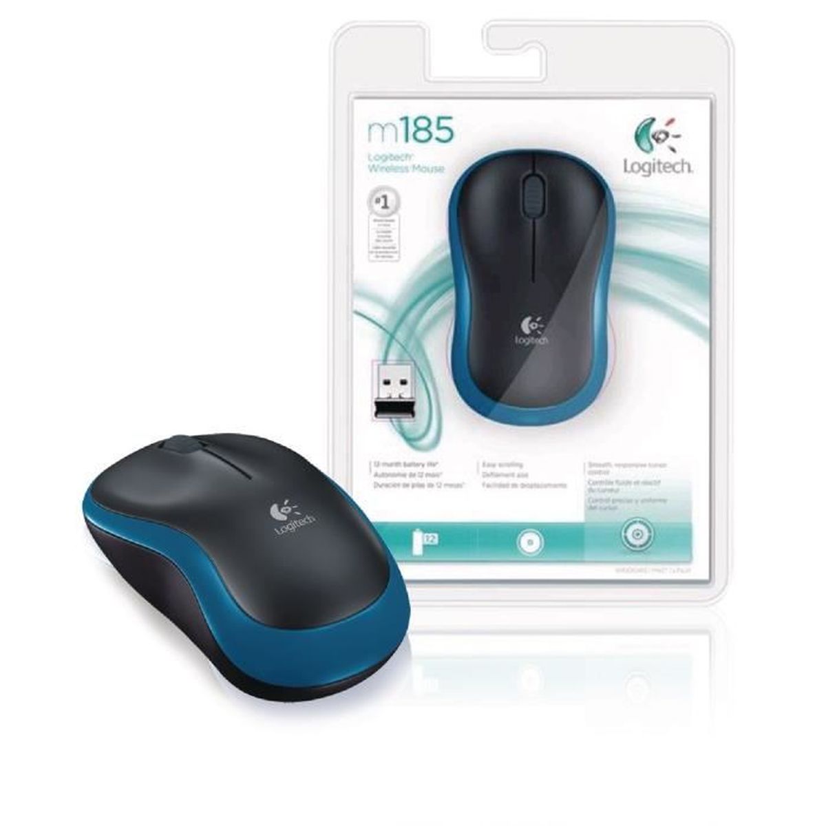 M185 Souris Sans Fil Bleue Prix Pas Cher Cdiscount M185 Souris Sans Fil Bleue Prix Pas Cher Cdiscount
