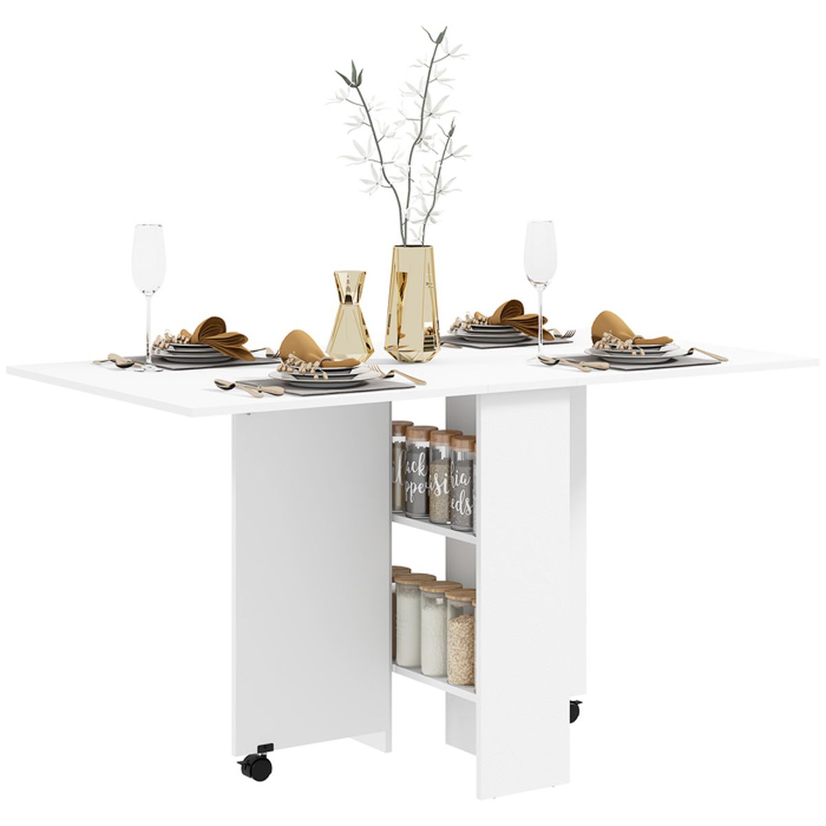 Table De Cuisine Salle A Manger Pliable Amovible Tres