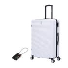 CELIMS FRANCE Valise Grande Taille 75cm 23kg | Valise CELIMS Weekend | Roues 360 | Cadenas |Blanc