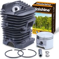 Haishine 49mm Cylindre Piston Kit pour STIHL MS390 MS310 MS290 029 039 MS 390 310 290 Tronconneuse Pieces de moteur 11270201216