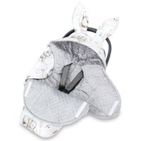 Couverture enveloppante siège bébé hiver - TOTSY BABY - Éléphant - Polyester, Coton - Universel
