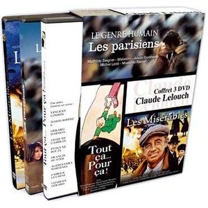 DVD FILM DVD Coffret lelouch, annees 90-2000 : les paris...