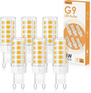AMPOULE - LED Ampoule LED G9, 6PCS, LED G9 3W Équivalent 30W Lam