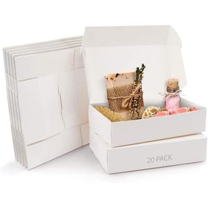 8x8x8 cm Blanc nbeads 30 Pcs Boîte Cadeau Boîte de Papier Pliable Kraft Boîte de Proposition de Demoiselles d/'honneur pour la Fête d/'anniversaire de Mariage de Noël