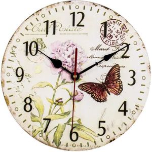 HORLOGE - PENDULE Horloge Murale Silencieuse, Vintage Pendules Mural