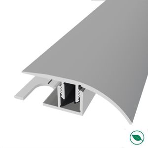 PLINTHE PVC barre de seuil + base différence niveau aluminium 