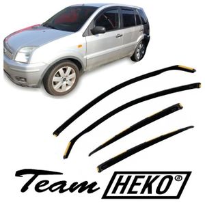 Déflecteurs D'air Pour Ford Kuga MK1 (C394) 2008-2012 - Lot De 4 - Réduction Bruit Et Turbulences - Accessoire Voiture
