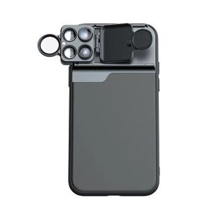 OBJECTIF POUR TELEPHONE Webcam,Kit de lentilles de téléphone 5 en 1 20X Su