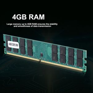 MÉMOIRE RAM 4GO 8 GB Mémoire RAM DDR2 PC2-6400 240PIN 800MHz D