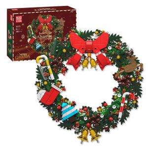 GUIRLANDE DE NOËL Moule King 10073 guirlande de Noël bloc d'eucalyptus guirlande et fleurs séchées guirlande modèle cadeau de Noël pour les enfants
