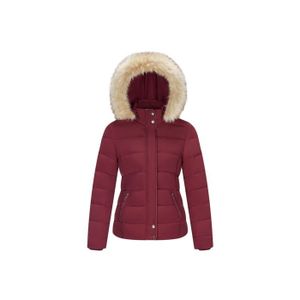 Doudoune femme couleur moutarde Cdiscount