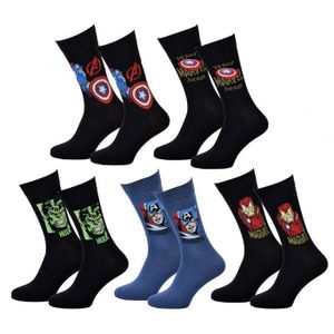 Chaussettes Fantaisie Homme/femme Motifs Sucette Et Champignon - Tailles 39 à 43, Couleur Beige/noir - Neuf Sans étiquettes