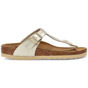 TONG Tongs - Birkenstock - Gizeh - Jaune - Synthétique