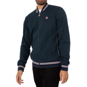 Bleu Sarcelle et noir Fila Enfant Taille XL/16. Veste Polaire 