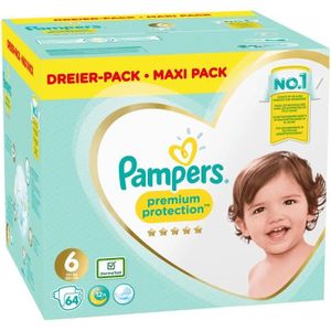 COUCHE Lot de 2 - Pampers Premium Protection - Couches ta