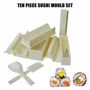 2021 Moules à Sushi 6 Trous Moule Sushi Onigiri Boule De Riz Bento Press  Maker Kit de Préparation à Sushi [30] - Cdiscount Maison