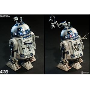 FIGURINE - PERSONNAGE Figurine R2-D2 Deluxe Star Wars - Sideshow - 1/6 - Articulée - Accessoires