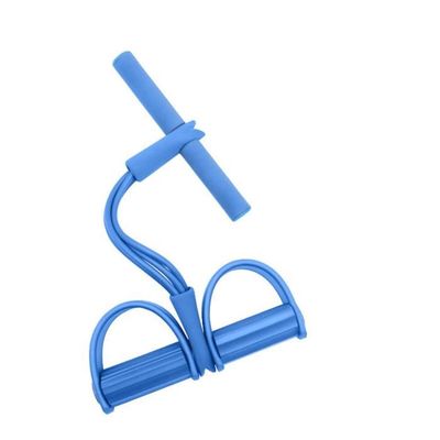 Bande De Résistance Musculation 6 Tubes Avec Pédale,Élastique Sport Maison Fitness,Extenseur Élastique Avec Poignées Antidérapantes - Sport