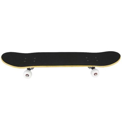 COSTWAY Skateboard Planche à Roulettes Ovale en Bois d'Erable à 7
