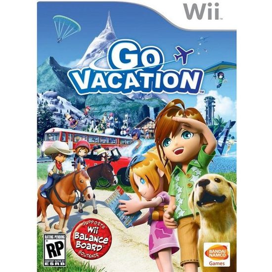 Go Vacation Jeu Console Wii Achat Vente Jeu Wii Go Vacation Jeu Console Wii Cdiscount