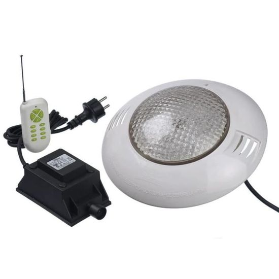 Kit spot LED 406 RGB - UBBINK - pour piscines bois - télécommande incluse