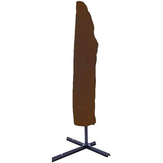 Housse De Parasol Résistante Intempéries Tissu 600D - Taille 190x50 Cm, Corde De Serrage, Fermeture éclair