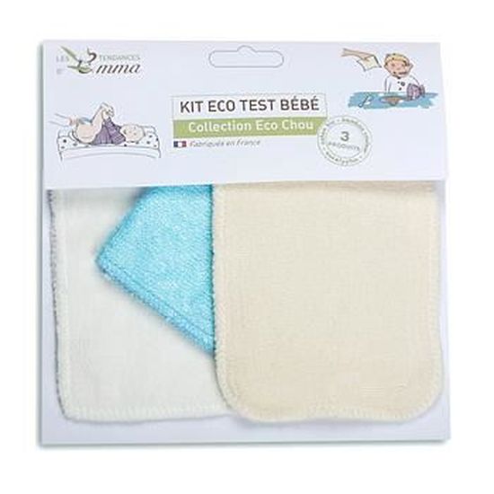Kit Eco Test Bebe 1 Carre Bebe 1 Gant De Change Et 1 Cdiscount Au Quotidien