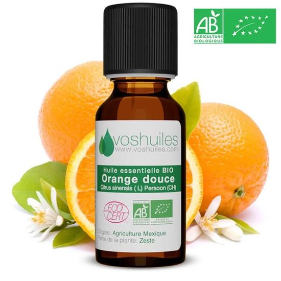 Huile Essentielle BIO d'Orange douce 125ML Cdiscount Santé Mieux vivre — free download