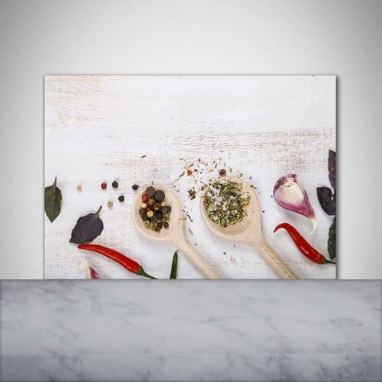 Tulup Panneaux De Cuisine Sur Verre - 100x70 - Fruits