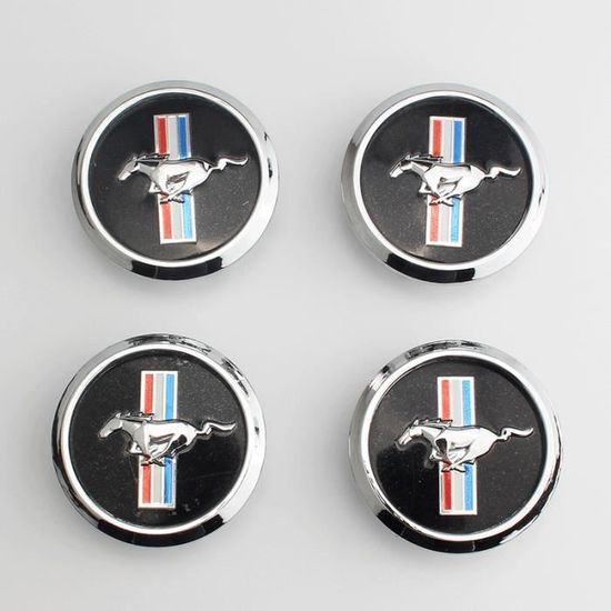 4 x 68MM Ford Centre De Roue Caches Moyeux jantes Logo Emblème Pour Ford Mustang