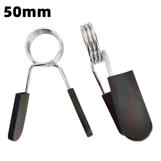 Lot de 2 colliers de serrage pour haltères olympiques - 50 mm