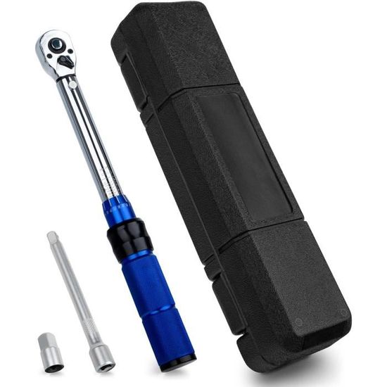 Kit Outil Réparation Vélo Et Moto + Clé Dynamométrique - Pinces Incluses