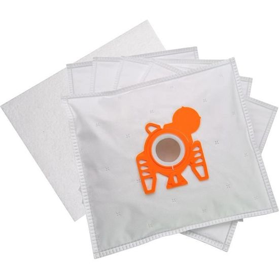 Lot De 10 Sacs D'aspirateur Pour Miele - Modèle L / Référence 5852650 - En Microfibre Non Tissée