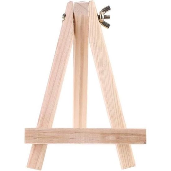 Haptufer Lot De 40 Chevalets En Bois Mini 15x8 Cm - Support Table Mariage Et Décoration