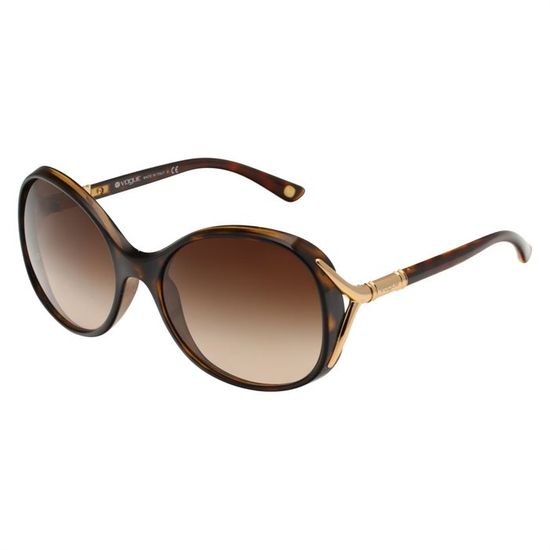 VOGUE Lunettes de soleil Femme Marron Achat Vente lunettes de soleil Femme Adulte Cdiscount