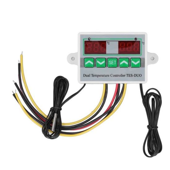Thermostat Digital TPM-900 220V - Contrôle Précis Température Et Humidité - Panneau LED
