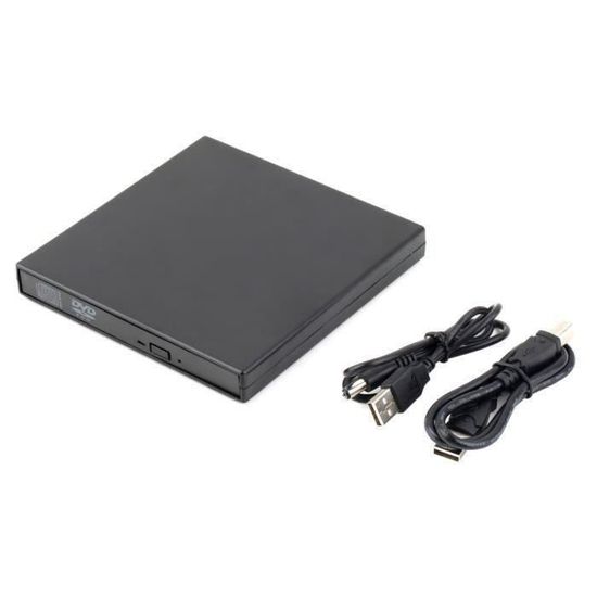 LY21962-USB 2.0 Lecteur Combo externe Lecteur DVD-ROM pour ordinateurs portables Notebooks Ordinateur portable