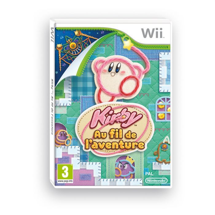 Nintendo Kirby Au Fil De L'Aventure / Jeu Console Wii