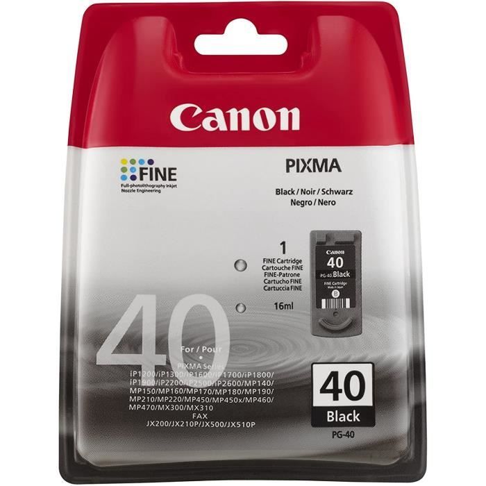 Canon PG-540 Encre noire pour imprimante jet d'encre PIXMA 8 ml :  : Informatique