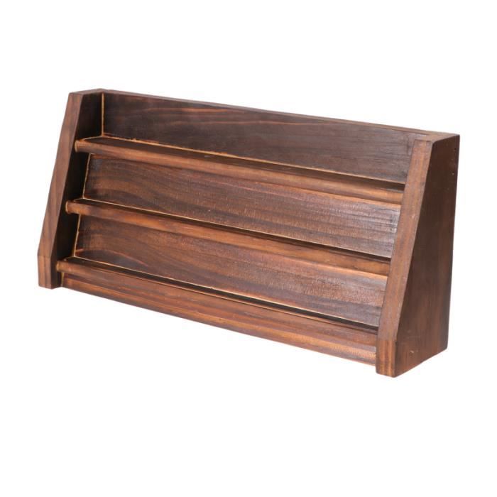 1pc présentoir de pièces de monnaie chevalet en bois de pin de de première qualité à trois couches KIT MODELISME A CONSTRUIRE