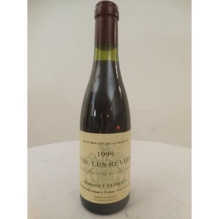 37,5 cl beaune domaine yvon clerget premier cru les reversées rouge 1999 - bourgogne france