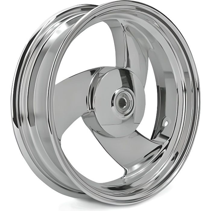 JANTE ARRIERE TNT TUNING ALU CHROME EN 13 POUCE A 4 TROUS POUR BOOSTER - BW'S