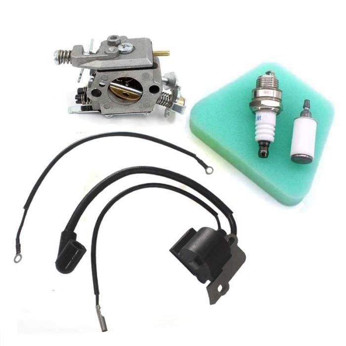 carburateur & Bougie d'allumage Bobine Filtre à air pour tronçonneuse Partner 350 351 370 371 390 391 McCulloch MAC 333 3 b18067
