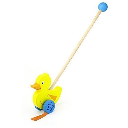 Viga Toys Viga - 2043672 - Jouet De Premier Âge - Bâton À Pousser - Canard - 8292