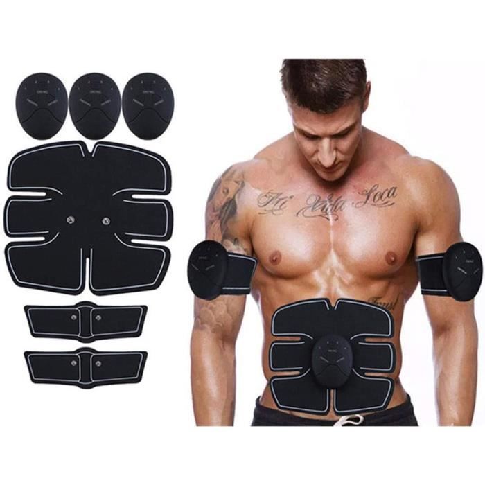 Gaone EMS Stimulateur Musculaire Appareil Abdominale Ceinture Abdominale Electrostimulation Musculaire Femme Homme Entra icirc nemen