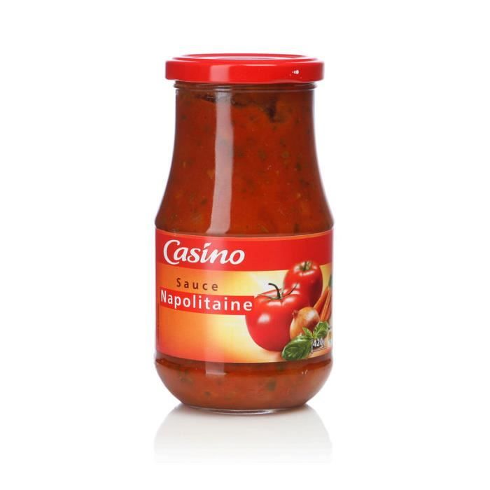 Sauce napolitaine - 420g - Principal ingrédient la tomate