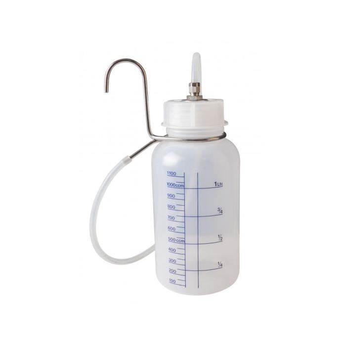 BIDON RECUPERATION LIQUIDE DE FREIN GRADUE 1.5 L