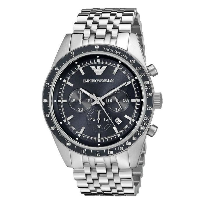 EMPORIO ARMANI SPORTIVO HOMME 46MM QUARTZ CADRAN BLEU MONTRE AR6072