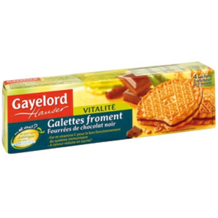 Galette froment chocolat noir 180g Gayelord Hauser