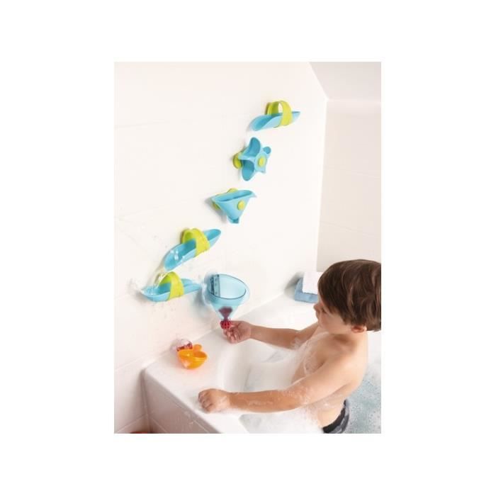 HABA - Toboggan à Balles - Jouets de Bain avec Circuit à Ventouses - Jeu de Bain et Divertissement Aquatique - Enfants 3 ans et +